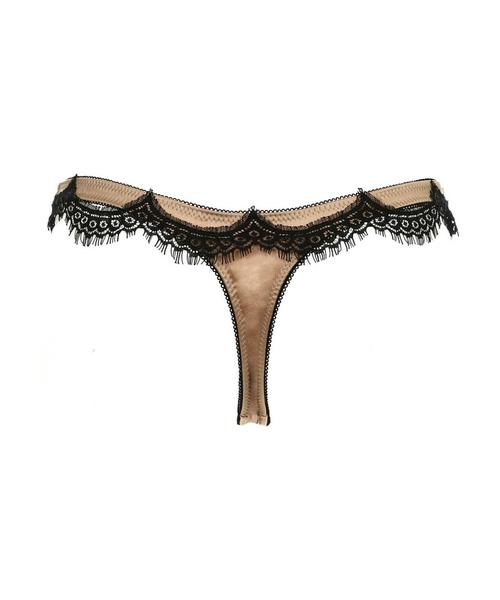 Ava Champagne Bronze Thong