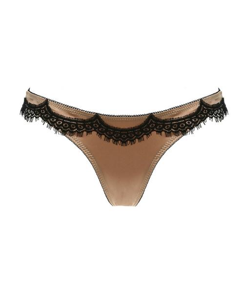 Ava Champagne Bronze Thong