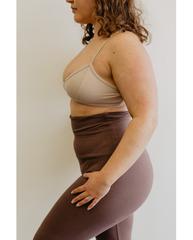 Organic Cotton Light Sports / Yoga / Lounge Bra - Lilac Purple *Only XS left! FINAL SALE*