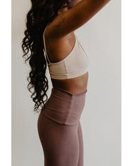 Organic Cotton Light Sports / Yoga / Lounge Bra - Lilac Purple *Only XS left! FINAL SALE*