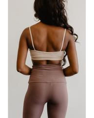 Organic Cotton Light Sports / Yoga / Lounge Bra - Lilac Purple *Only XS left! FINAL SALE*
