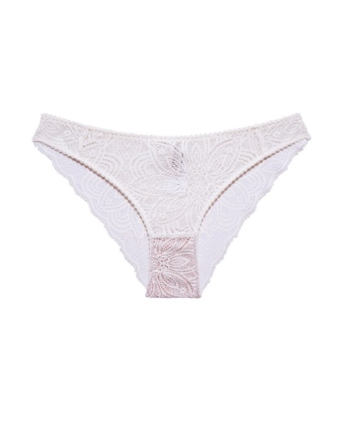 Creamy White Recycled Lace Lima Undies