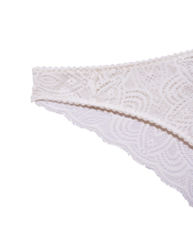 Creamy White Recycled Lace Lima Undies *FINAL SALE*