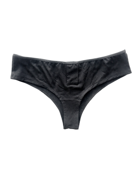 Albany Bamboo Boyshort Undies - Black *Only S + M left!*