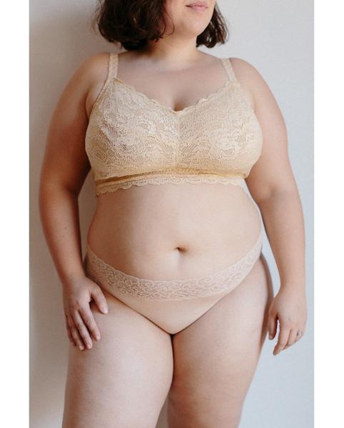 Curvy Sweetie Bralette - Blush Beige