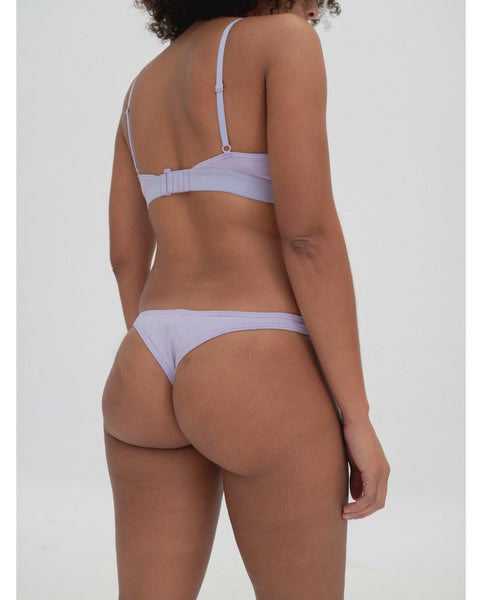 Organic Cotton Thong - Lilac
