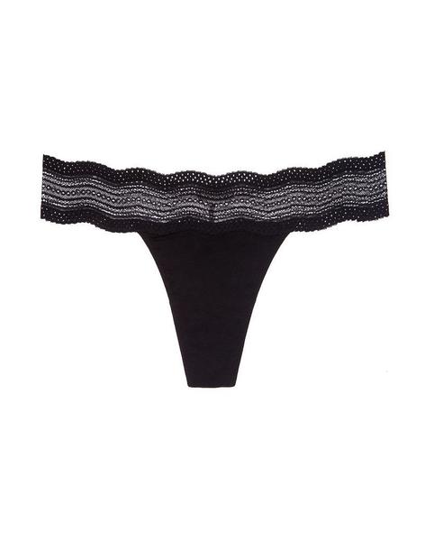 Dolce Lowrider Thong - Black, White, Blush