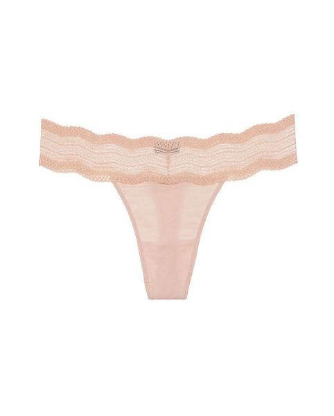 Dolce Lowrider Thong - Black, White, Blush