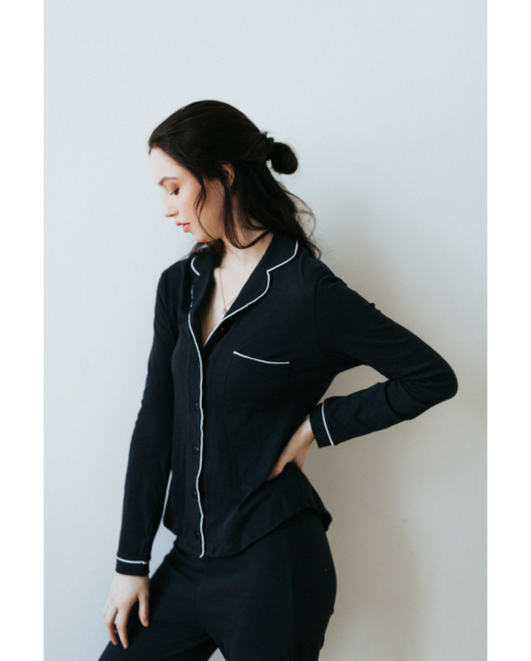 Organic Cotton Long Sleeve & Pants PJ Set