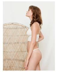 Creamy White Recycled Lace Lima Longline Bralette *FINAL SALE*
